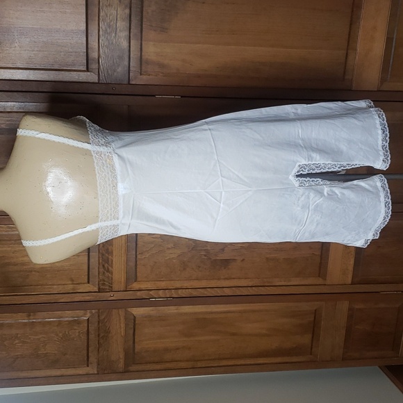 Vintage Lace Slip Dress Sz 34 / 12 - Picture 4 of 5